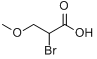 2-溴-3-甲氧基丙酸分子式结构图