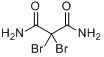 2,2-二溴-丙二酰胺;二溴丙二酰胺分子式结构图