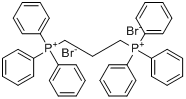 三亚甲基双(三苯基溴化膦);三亚甲基双(三苯基溴化膦);分子式结构图