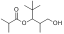 (1-羟基-2,4,4-三甲基戊-3-基) 2-甲基丙酸酯分子式结构图