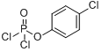 4-氯苯基二氯磷酸酯分子式结构图