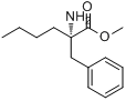 2-氨基-2-苄基己酸甲酯分子式结构图