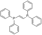 反-1,2-双(二苯基膦基)乙烯;反-1,2-双(二苯基磷基)乙烯分子式结构图