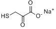 巯基丙酮酸钠;3-巯基-2-氧丙酸钠;Sodium mercaptopyruvate分子式结构图