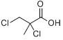 2,3-二氯异丁酸;α,β-2,3-二氯异丁酸分子式结构图