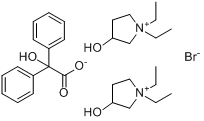 苯咯溴铵;苯咯溴铵;分子式结构图