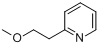 2-(2-甲氧基乙基)吡啶分子式结构图
