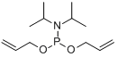 己二烯-N,N-二异丙基亚磷酰胺分子式结构图