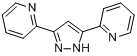 3,5-二(2-吡啶基)吡唑分子式结构图