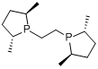 (+)-1,2-双((2R,5R)-2,5-二乙磷酰亚基)苯分子式结构图