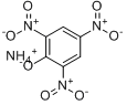 2,4,6-三硝基苯酚铵[干的或含水<10%];2,4,6-三硝基苯酚铵[干的或含水<10%]；苦味酸铵分子式结构图
