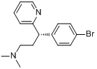 右溴苯那敏;溴苯那敏分子式结构图