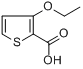 3-乙氧基噻吩-2-羧酸分子式结构图