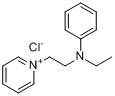 2-(N-苯基-N-乙基)氨基乙基吡啶氯分子式结构图