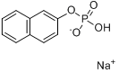 2-萘基磷酸一钠盐水合物;2-萘基磷酸钠;2-萘磷酸钠盐;2-萘基磷酸一钠盐;2-萘基磷酸一钠盐水合物分子式结构图