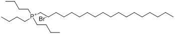 溴化十八烷酰三丁基磷分子式结构图