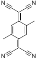 2,5-二甲基-7,7,8,8-四氰基对二次甲基苯醌分子式结构图