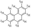 菲-d10;菲-D10;分子式结构图