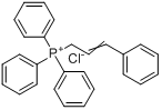 肉桂基三苯基氯化磷分子式结构图