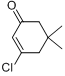 3-氯-5,5-二甲基-2-环己烯-1-酮分子式结构图