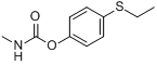 多杀威;乙硫威；4-乙硫基苯基-N-甲基氨基甲酸酯分子式结构图