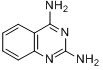 2,4-二氨基喹唑啉;2,4-二氨基喹唑啉;分子式结构图