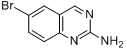 2-氨基-6-溴喹唑啉分子式结构图