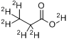 氘代丙酸分子式结构图