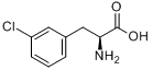 3-氯苯丙氨酸分子式结构图