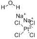 四氯铂酸钠盐水合物分子式结构图