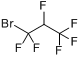 1-溴-1,1,2,3,3,3-六氟丙烷;1-溴-1,1,2,3,3,3-六氟丙烷;分子式结构图