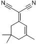 (3,5,5-三甲基环己-2-烯亚基)丙二腈分子式结构图