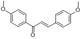 4,4'-二甲氧基查耳酮;4,4'-二甲氧基查耳酮;分子式结构图