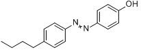 4-(4-丁基苯基偶氮)苯酚;4-(4-丁基苯基偶氮)苯酚;分子式结构图