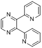 2,3-二(2-吡啶基)吡嗪分子式结构图