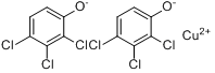 三氯酚铜;2，4，5-三氯苯酚铜分子式结构图