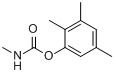 2,3,5-混杀威;2,3,5-三甲基苯基N-甲基氨基甲酸酯分子式结构图