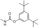 畜虫威;畜虫威；3，5-二特丁基苯基-N-甲基氨基甲酸酯分子式结构图