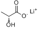 D(+)-乳酸锂分子式结构图