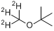 叔丁基甲基-d3醚分子式结构图