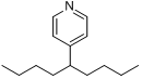 4-(5-壬基)吡啶;4-(1-丁戊基)吡啶分子式结构图