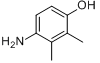 4-氨基-2,3-二甲苯酚分子式结构图