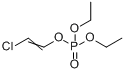 敌敌磷;O,O-Diethyl-o-(2-chlorovinyl)-phosphate;Compourd1836;ShellOS1836O,O-二乙基-O-(2-氯乙烯基)磷酸分子式结构图