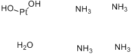 四氨合氢氧铂水合物分子式结构图