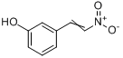 反-3-羟基-β-硝基苯乙烯分子式结构图