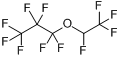 七氟丙基1,2,2,2-四氟乙醚分子式结构图