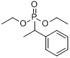 1-苯乙基磷酸二乙酯分子式结构图