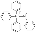 N-甲基-N-苯胺基三苯基碘化膦分子式结构图