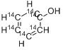 苯酚-UL-14C分子式结构图