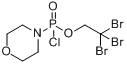 2,2,2-三溴乙基磷吗啉氯化物分子式结构图